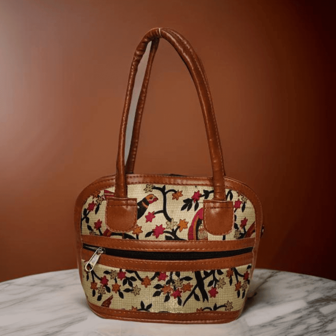 Bird Print Small Hand Bag-shgeshop