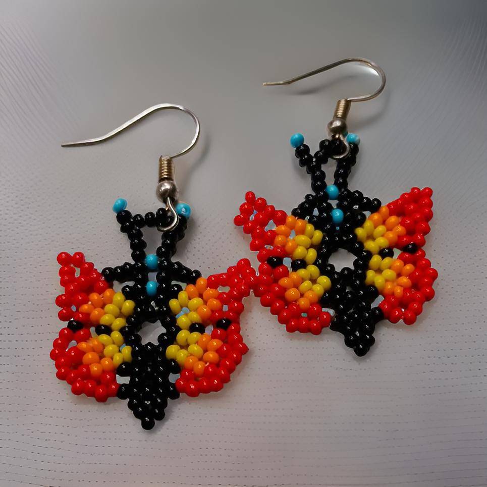 Handcrafted Seed Bead Earring-shgeshop