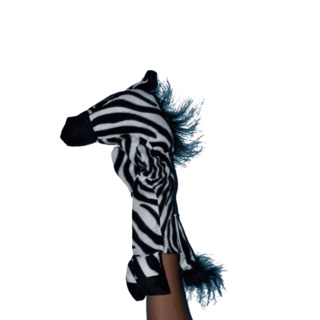 Hand Puppet Zebra