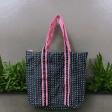 Navy Laptop Tote Bag-shgeshop