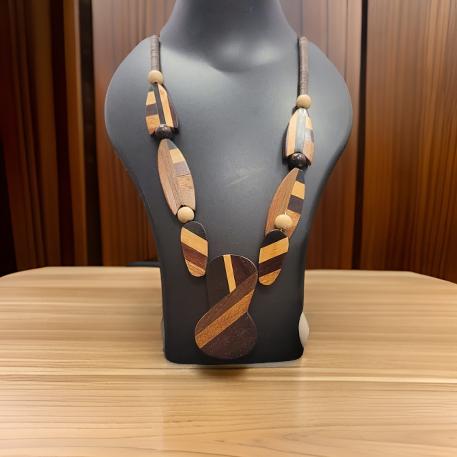 Wooden Neck Piece (Painted and Natural)-shgeshop