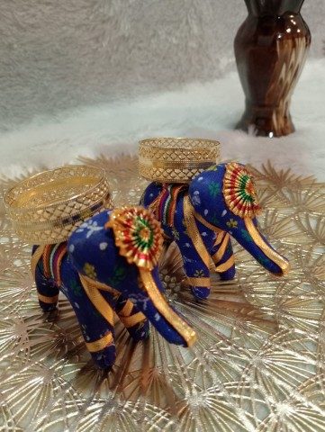 Elephant Tea Light Holder-shgeshop