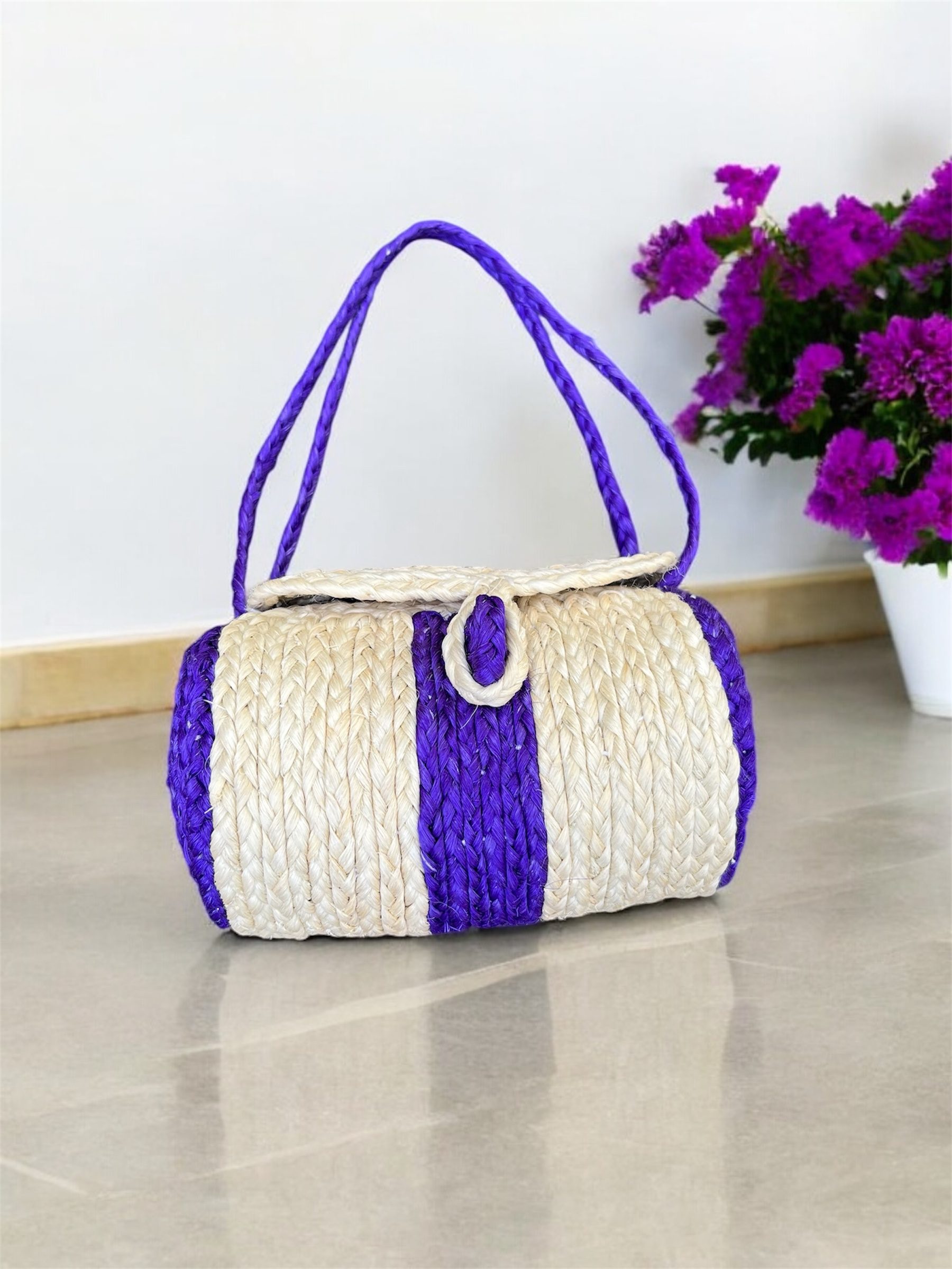 Handmade miniature straw Bag - shgeshop