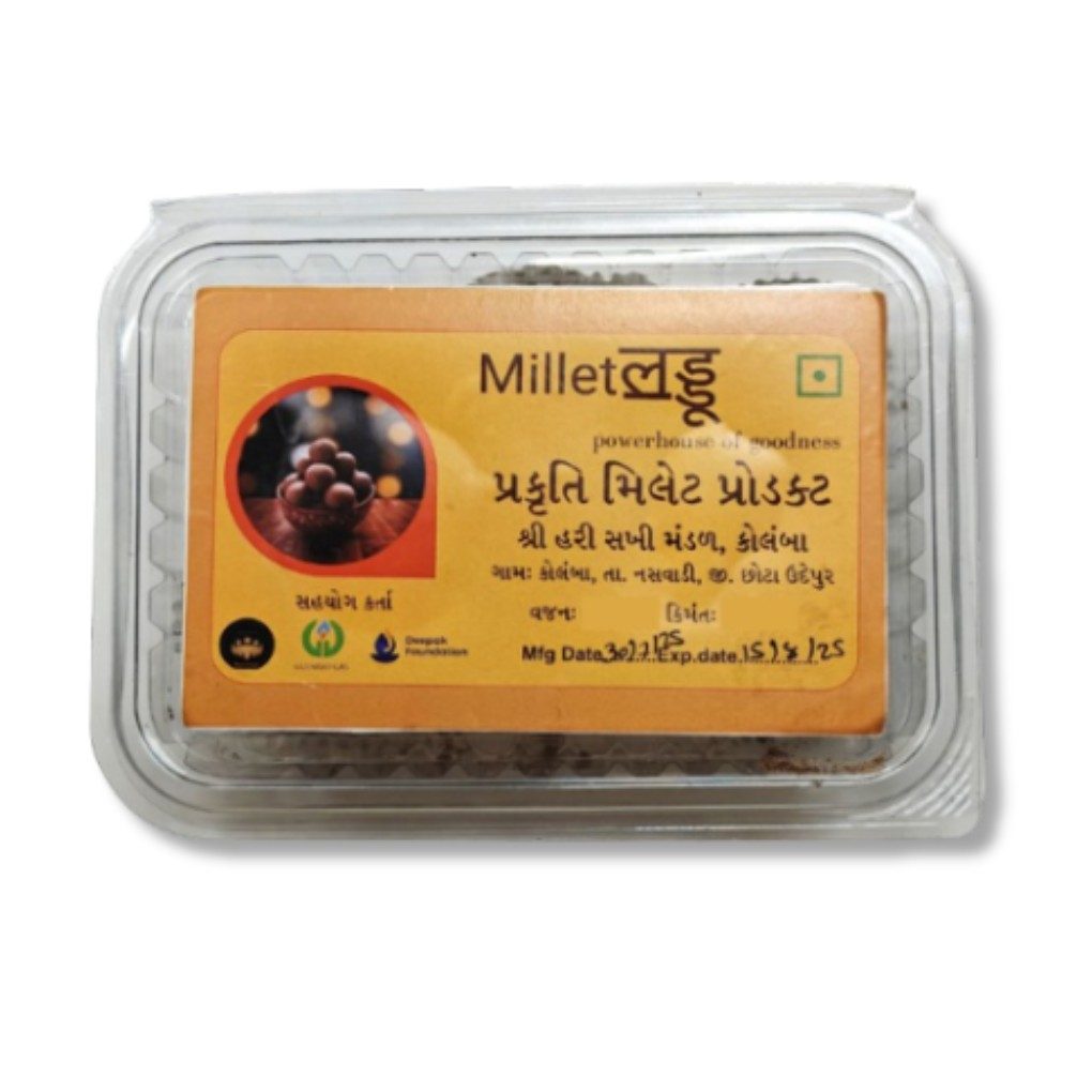 ragi laddu - prakruti milet processing