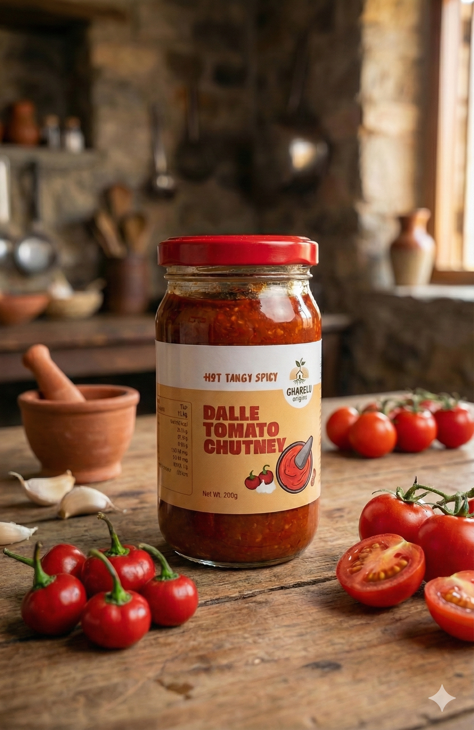 Dalle Tomato Chutney