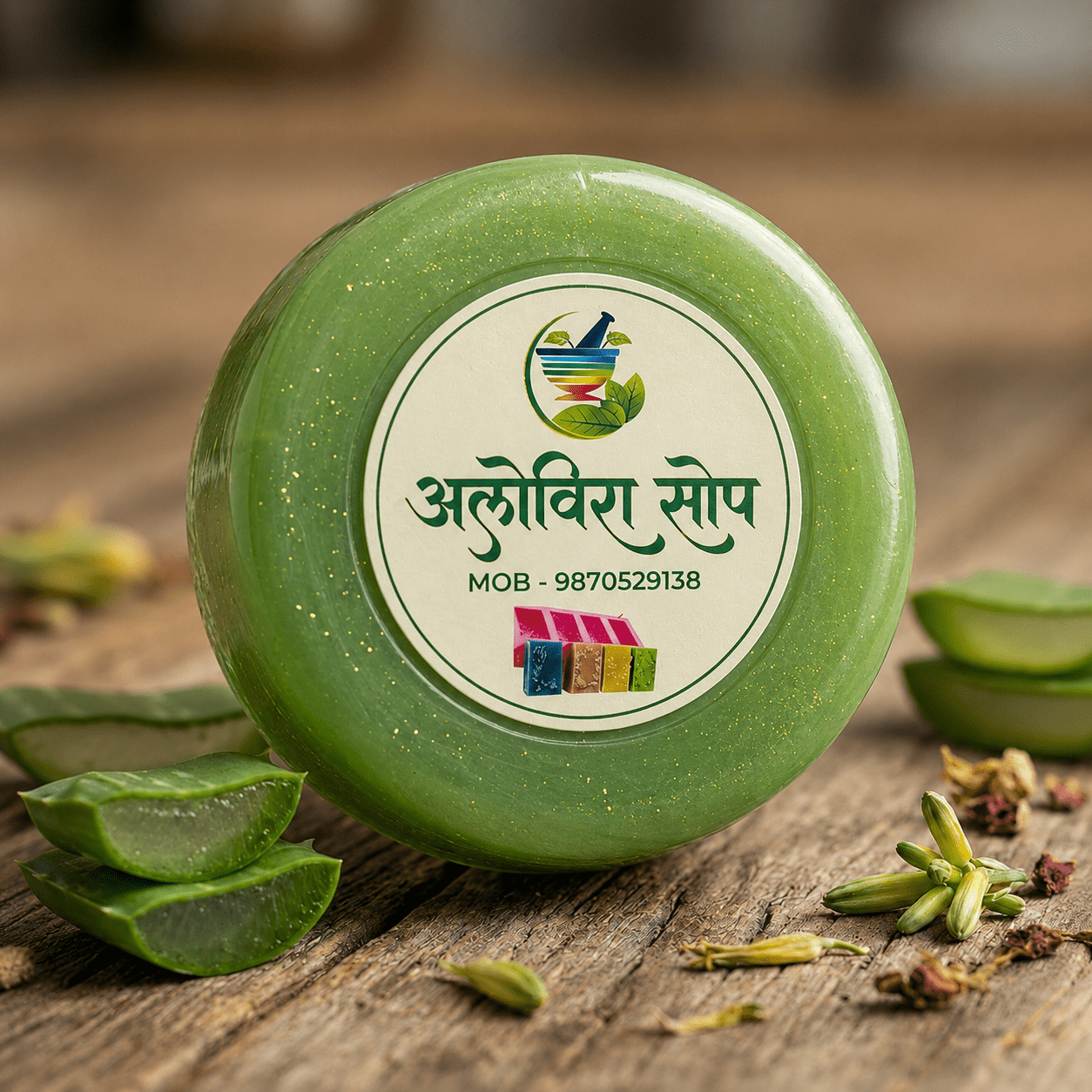 Aloe vera soap