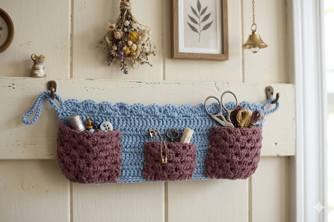 Crochet Cup Organizer
