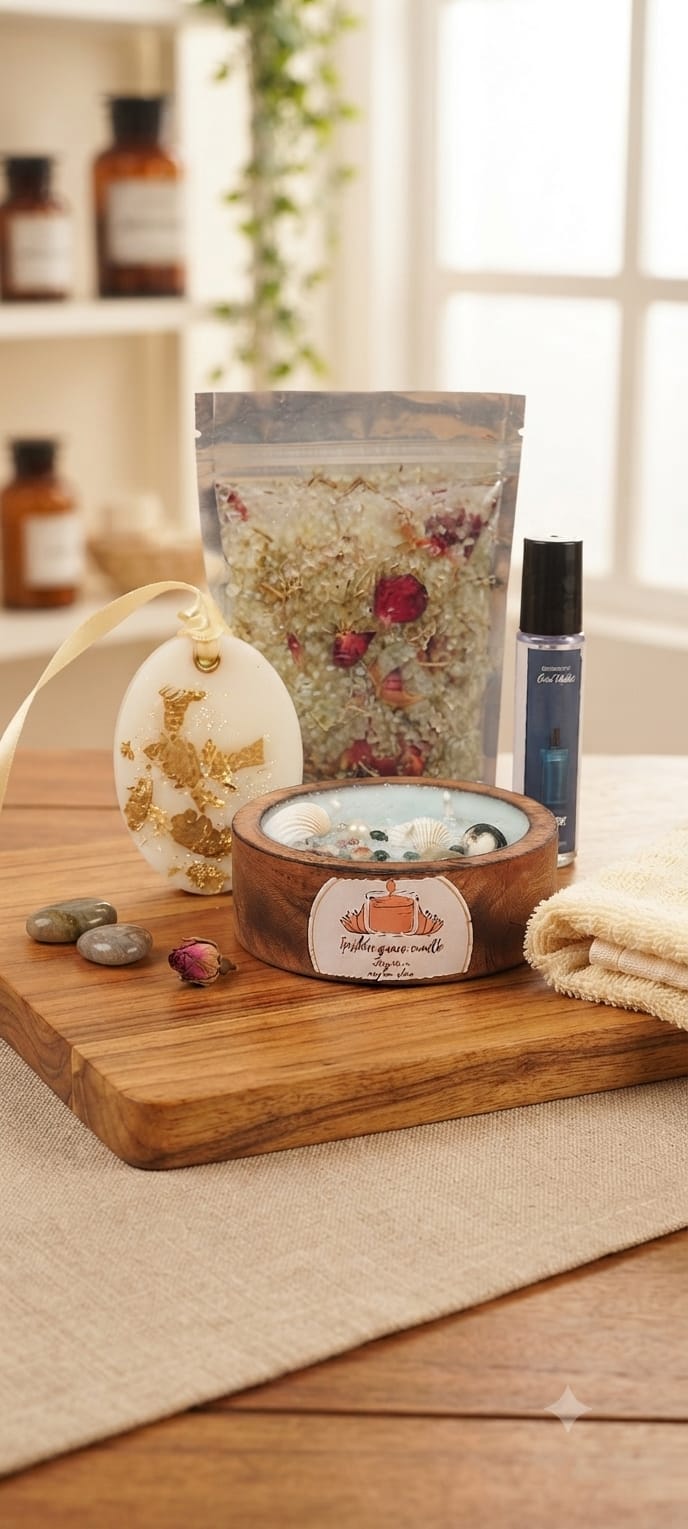 luxury aromatherapy gift combo